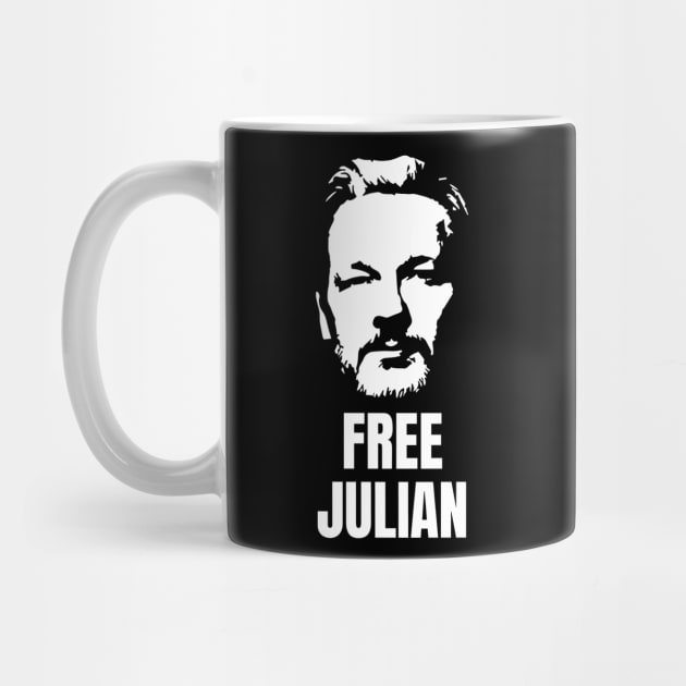 Free Julian Assange by Multidimension art world